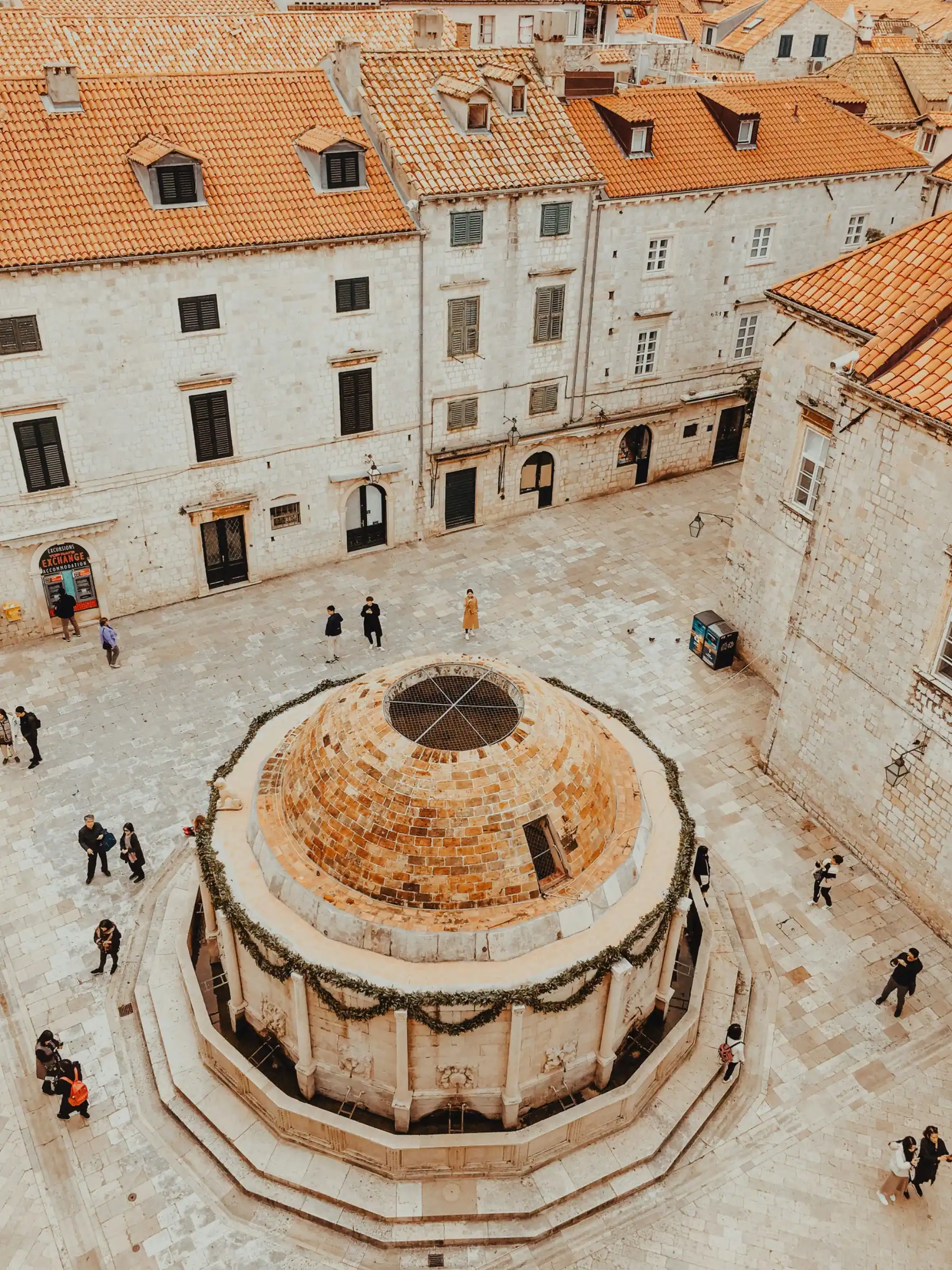 Dubrovnik & Ston Private Tour from Split approximate private tour route background
